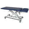 Armedica Hi-Lo Table w/ Bar Height Control, 2 Section & Armrest, Merlot AMBAX2500-MRL